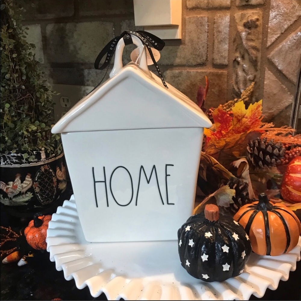 Rae Dunn “HOME” LL Ceramic Canister Cookie Jar NWT - Picture 9 of 9